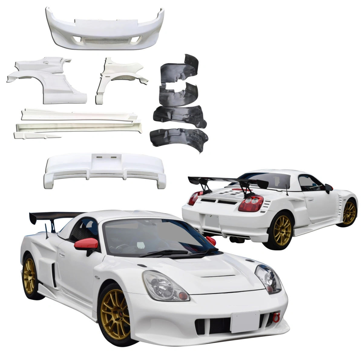 Modify your Toyota MR2 Spyder 2000 with our Exterior/Complete Body Kits - 1
