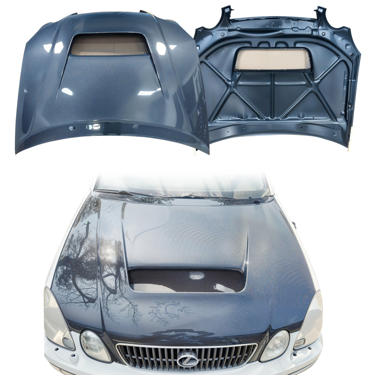 Modify your Lexus GS300 1998 with our Exterior/Hoods - 
