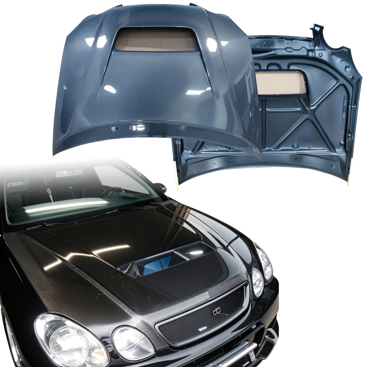 Modify your Lexus GS300 1998 with our Exterior/Hoods - 