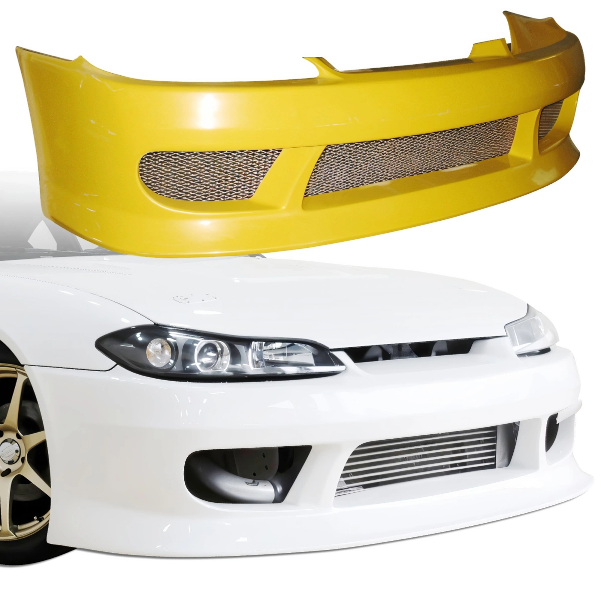 Modify your Nissan Silvia 1999 with our Exterior/Front Bumpers - 1