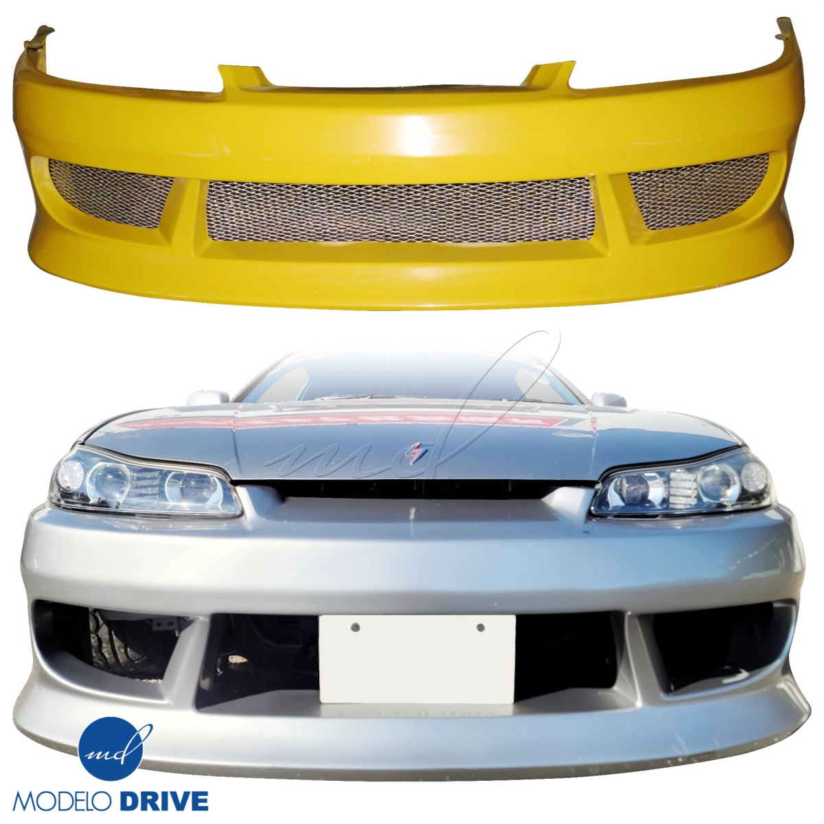 Modify your Nissan Silvia 1999 with our Exterior/Front Bumpers - 10