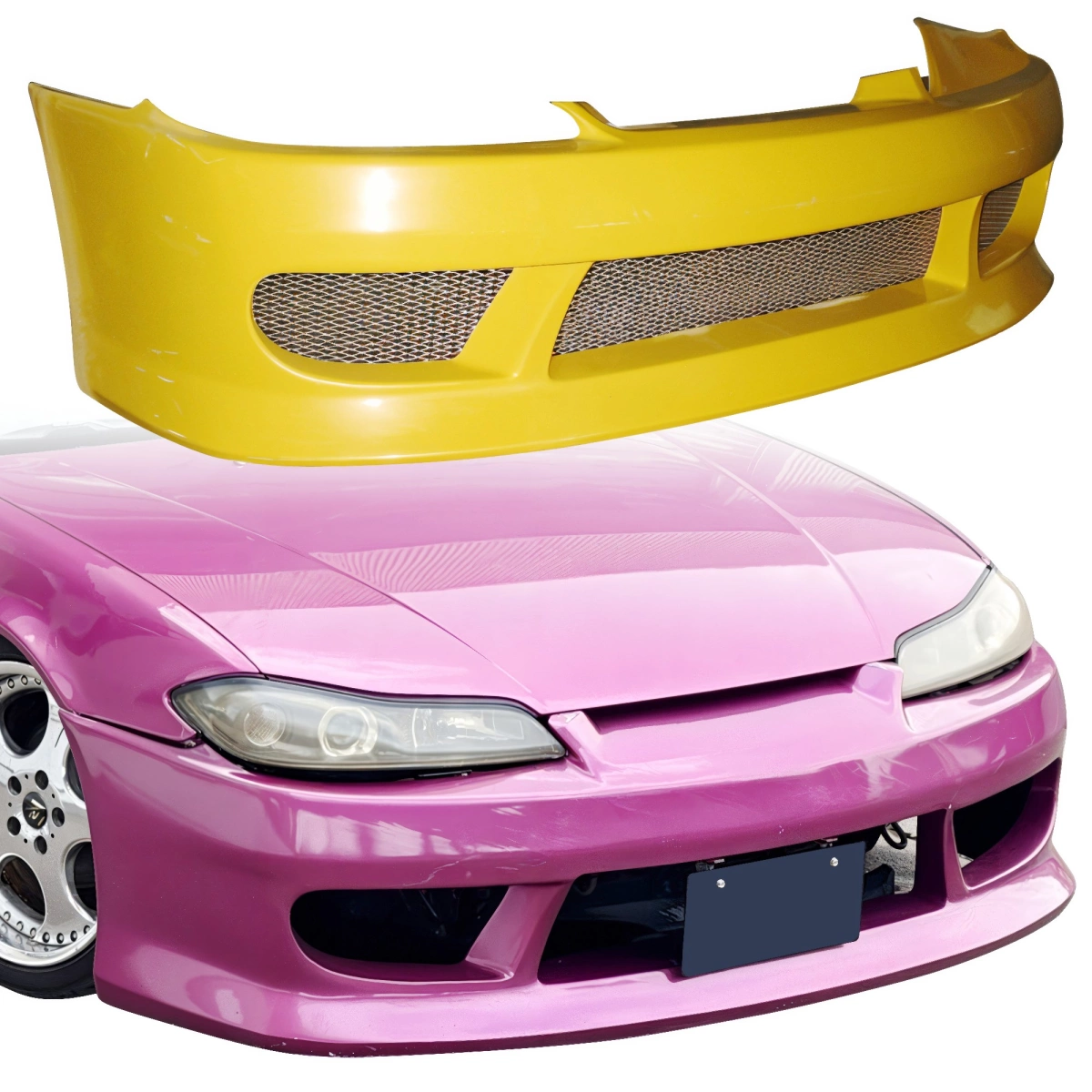 Modify your Nissan Silvia 1999 with our Exterior/Front Bumpers - 14