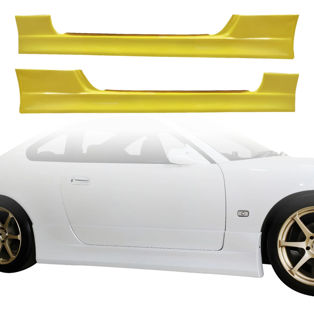 Modify your Nissan Silvia 1999 with our Exterior/Side Skirts - 1