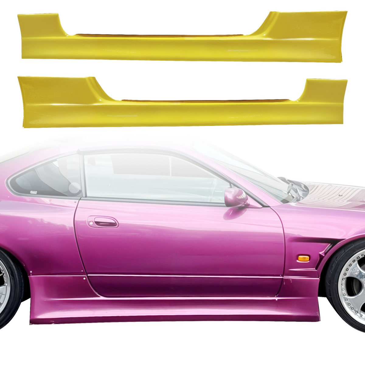 Modify your Nissan Silvia 1999 with our Exterior/Side Skirts - 