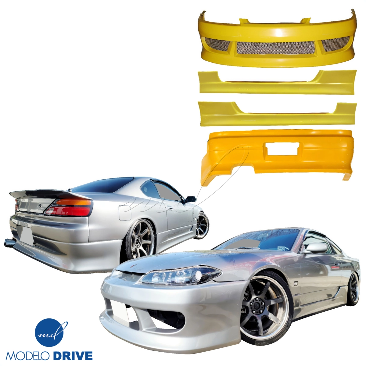 Modify your Nissan Silvia 1999 with our Exterior/Complete Body Kits - 3