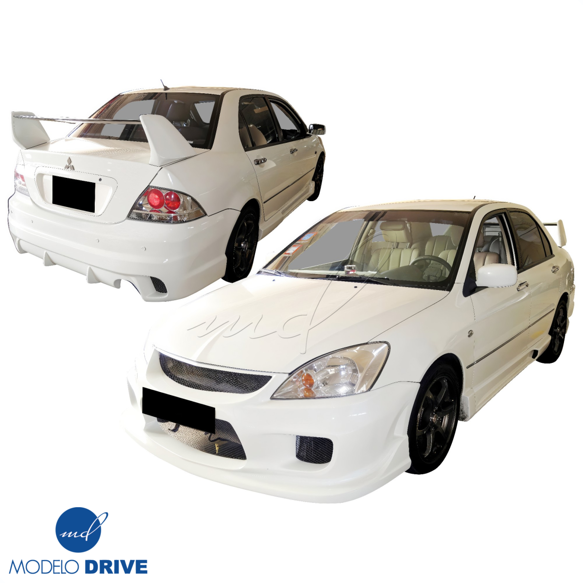 Modify your Mitsubishi Lancer 2004 with our Exterior/Complete Body Kits -