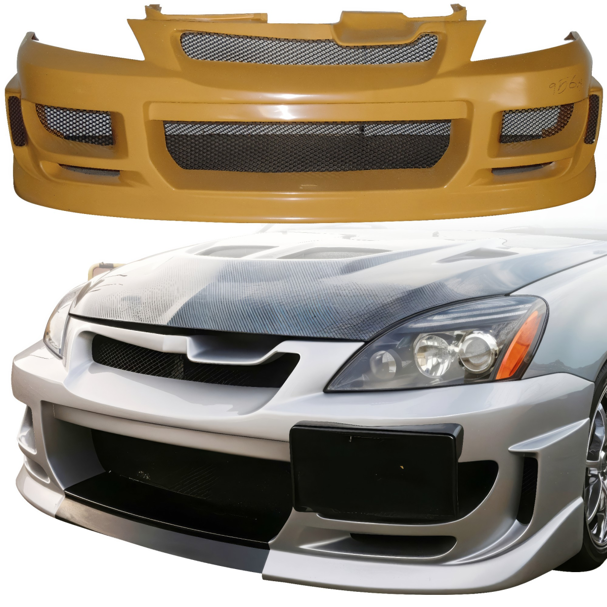 Modify your Mitsubishi Lancer 2004 with our Exterior/Complete Body Kits -