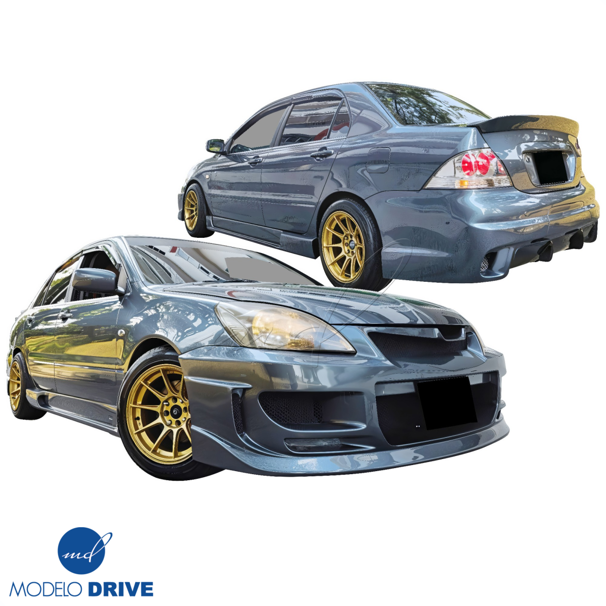 Modify your Mitsubishi Lancer 2004 with our Exterior/Complete Body Kits -