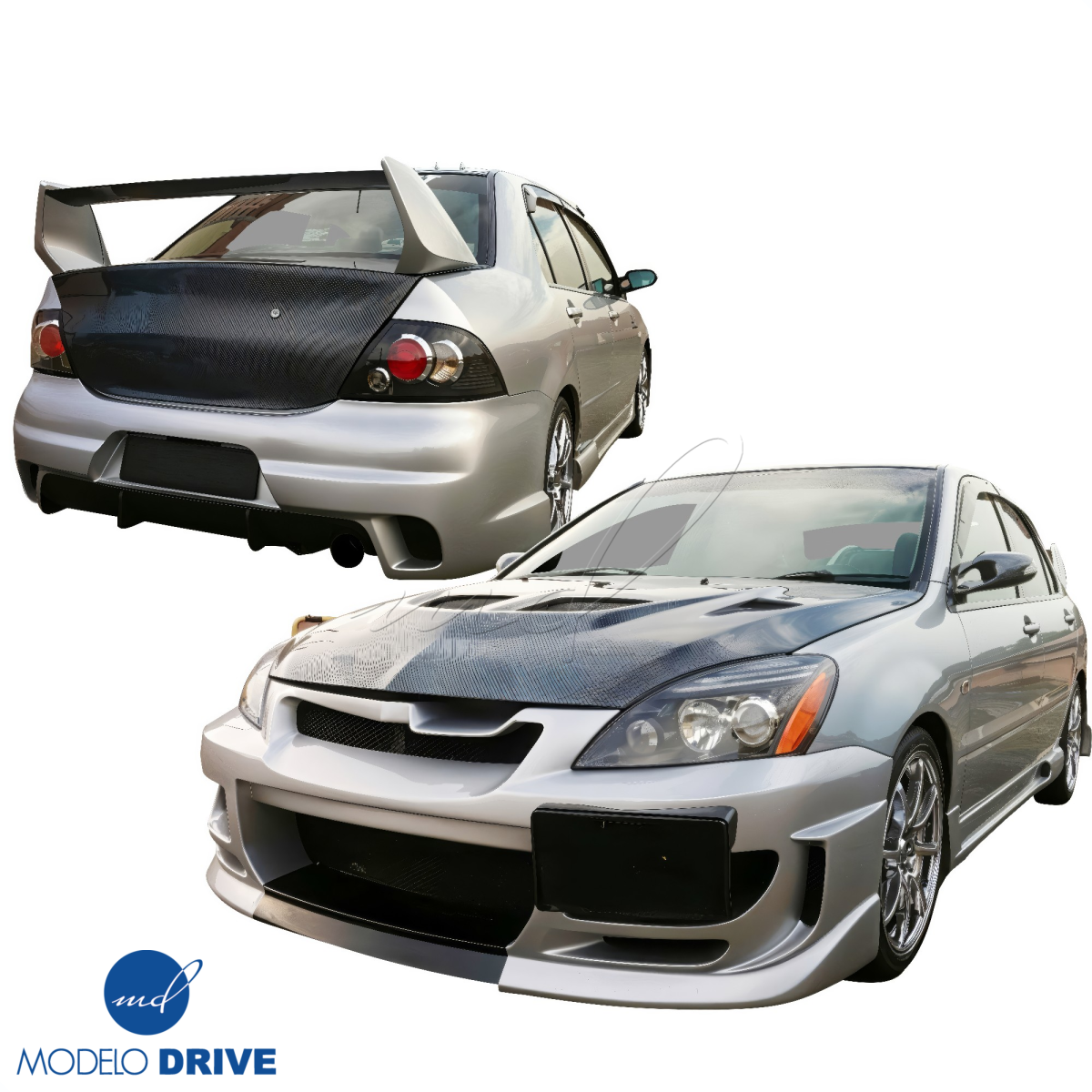 Modify your Mitsubishi Lancer 2004 with our Exterior/Complete Body Kits -