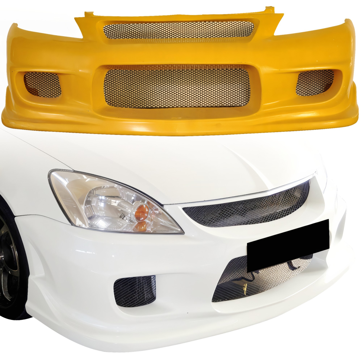 Modify your Mitsubishi Lancer 2004 with our Exterior/Front Bumpers -