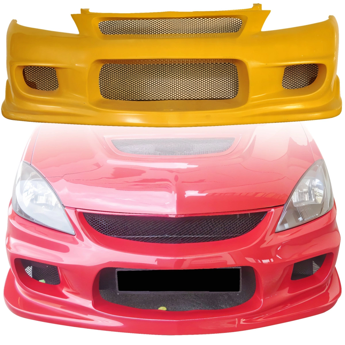 Modify your Mitsubishi Lancer 2004 with our Exterior/Front Bumpers - 5