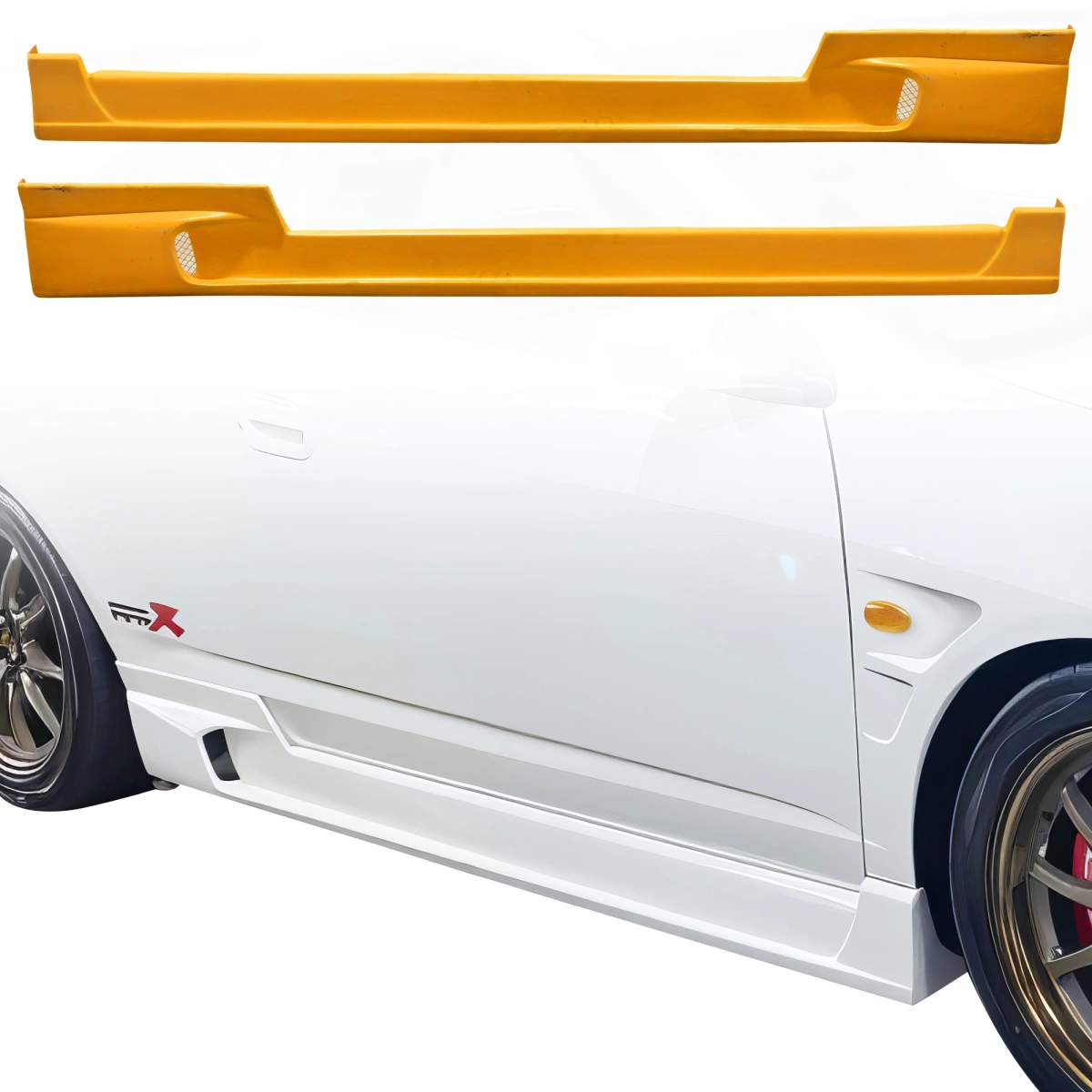 Modify your Acura RSX 2002 with our Exterior/Side Skirts - 1