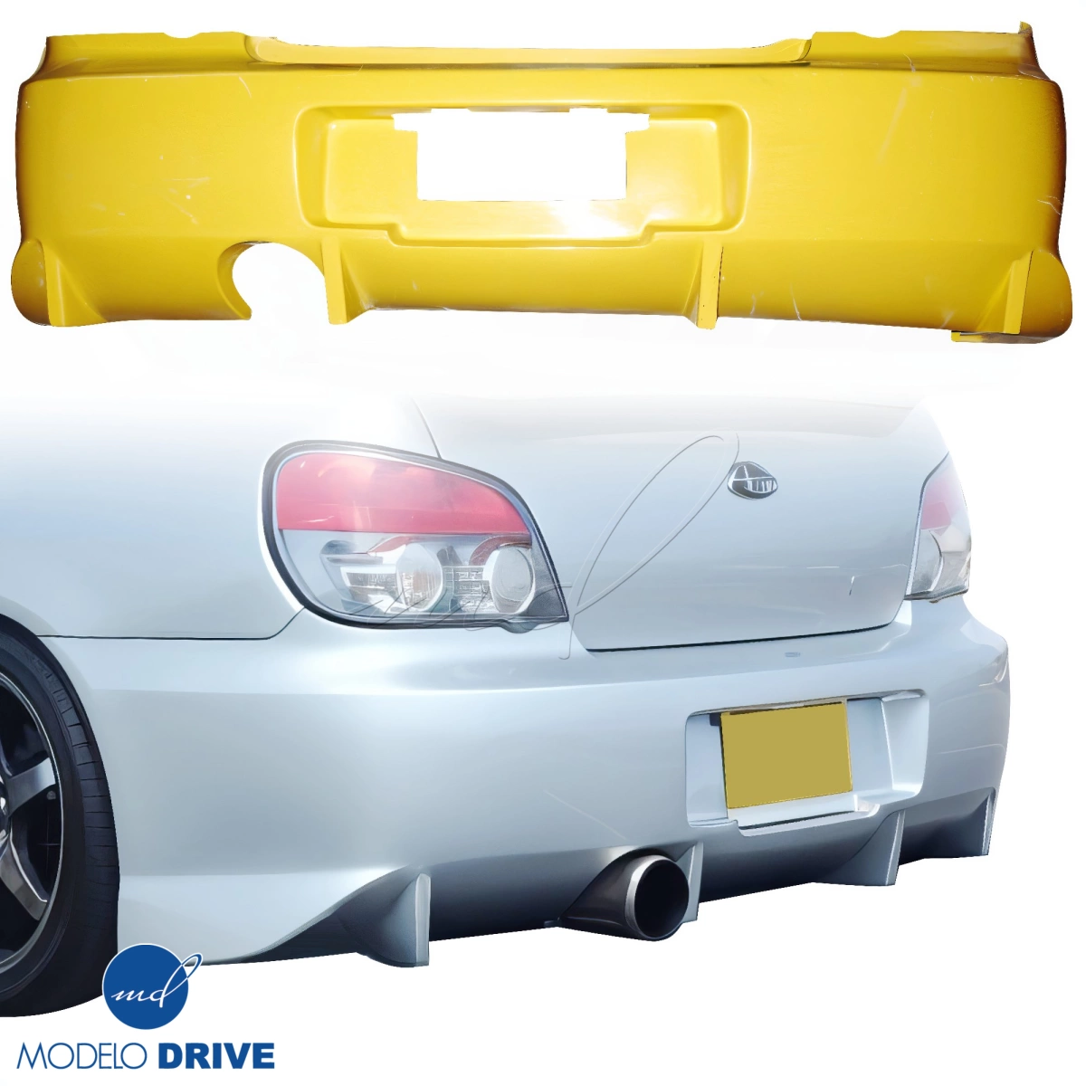 Modify your Subaru Impreza 2004 with our Exterior/Rear Bumpers - 7