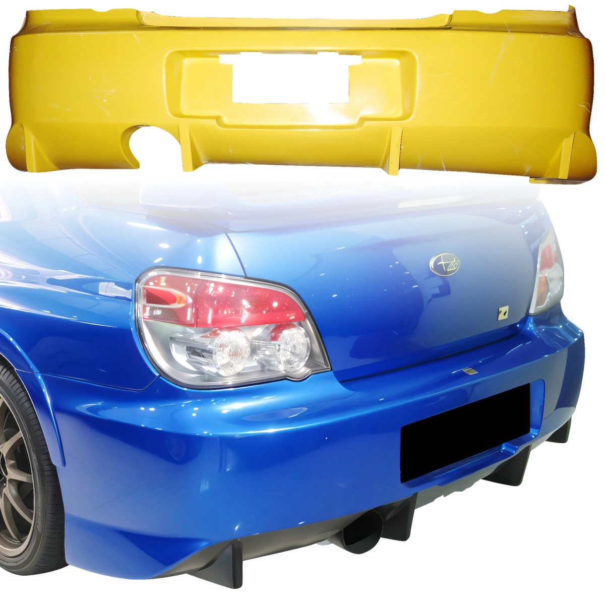 Modify your Subaru Impreza 2004 with our Exterior/Rear Bumpers - 8