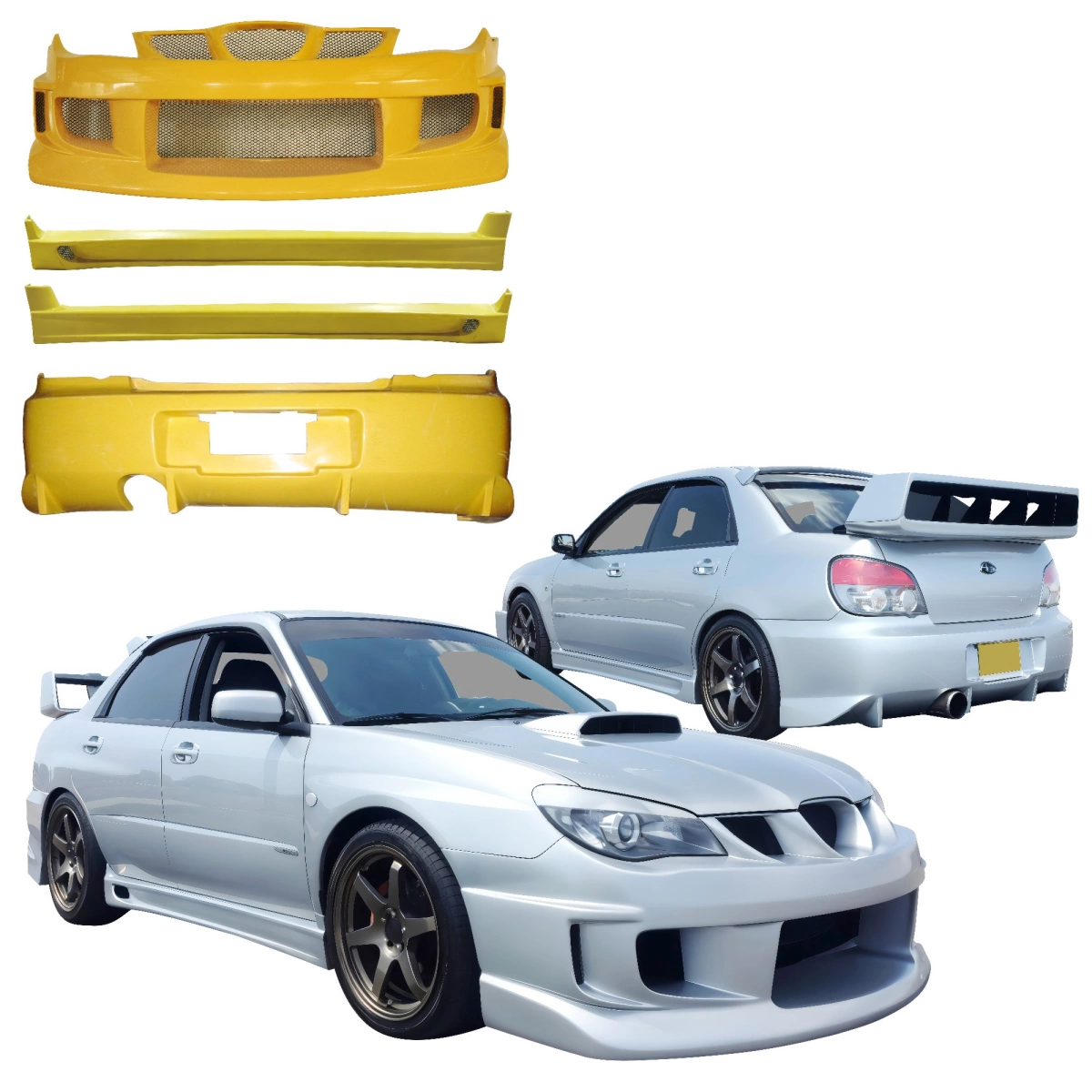 Modify your Subaru Impreza 2006 with our Exterior/Complete Body Kits - 1
