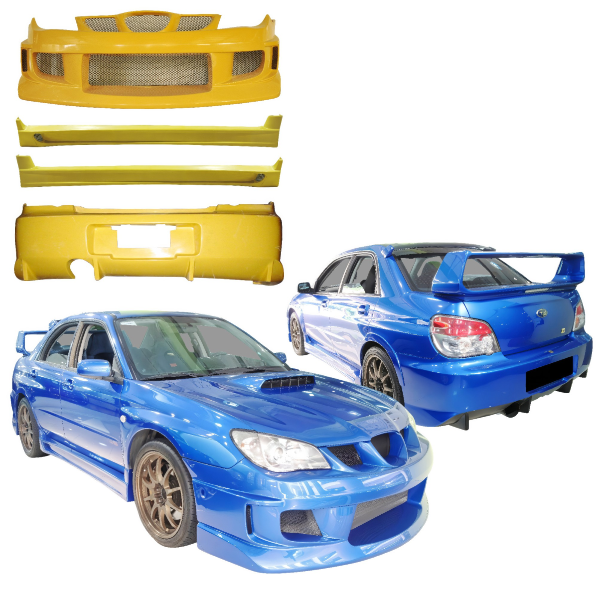 Modify your Subaru Impreza 2006 with our Exterior/Complete Body Kits -