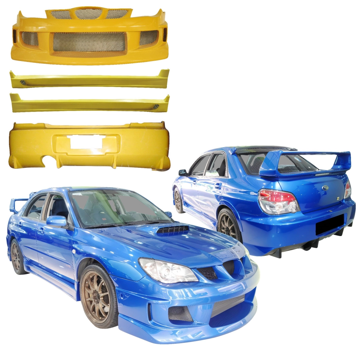Modify your Subaru Impreza 2006 with our Exterior/Complete Body Kits - 4