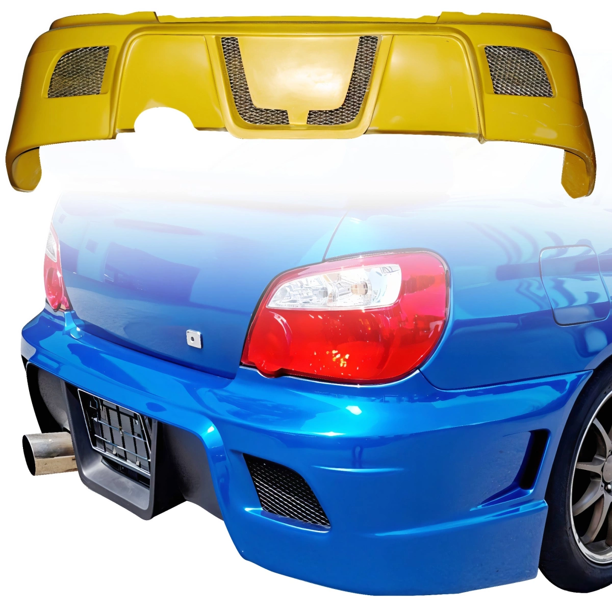 Modify your Subaru Impreza 2004 with our Exterior/Rear Bumpers - 5