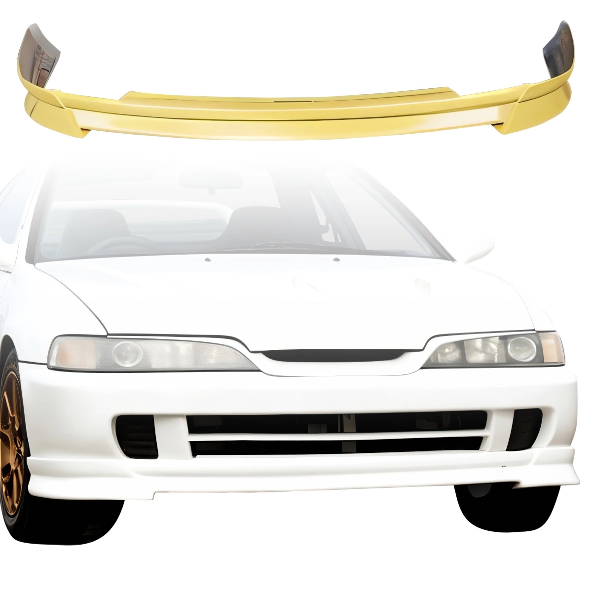 Modify your Acura Integra 1994 with our Exterior/Front Lips - 1