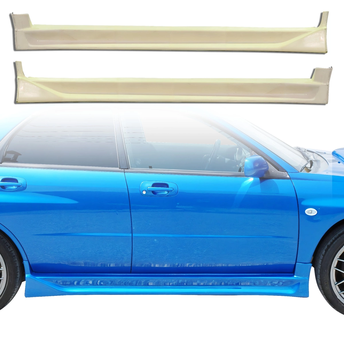 Modify your Subaru Impreza 2002 with our Exterior/Side Skirts - 1
