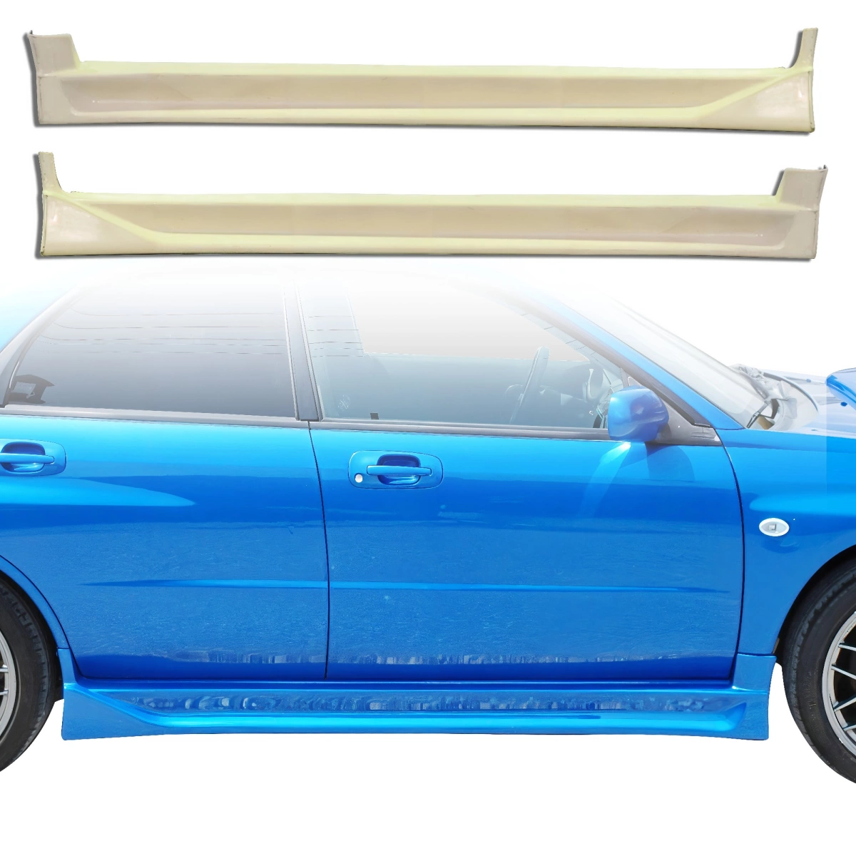 Modify your Subaru Impreza 2002 with our Exterior/Side Skirts - 10