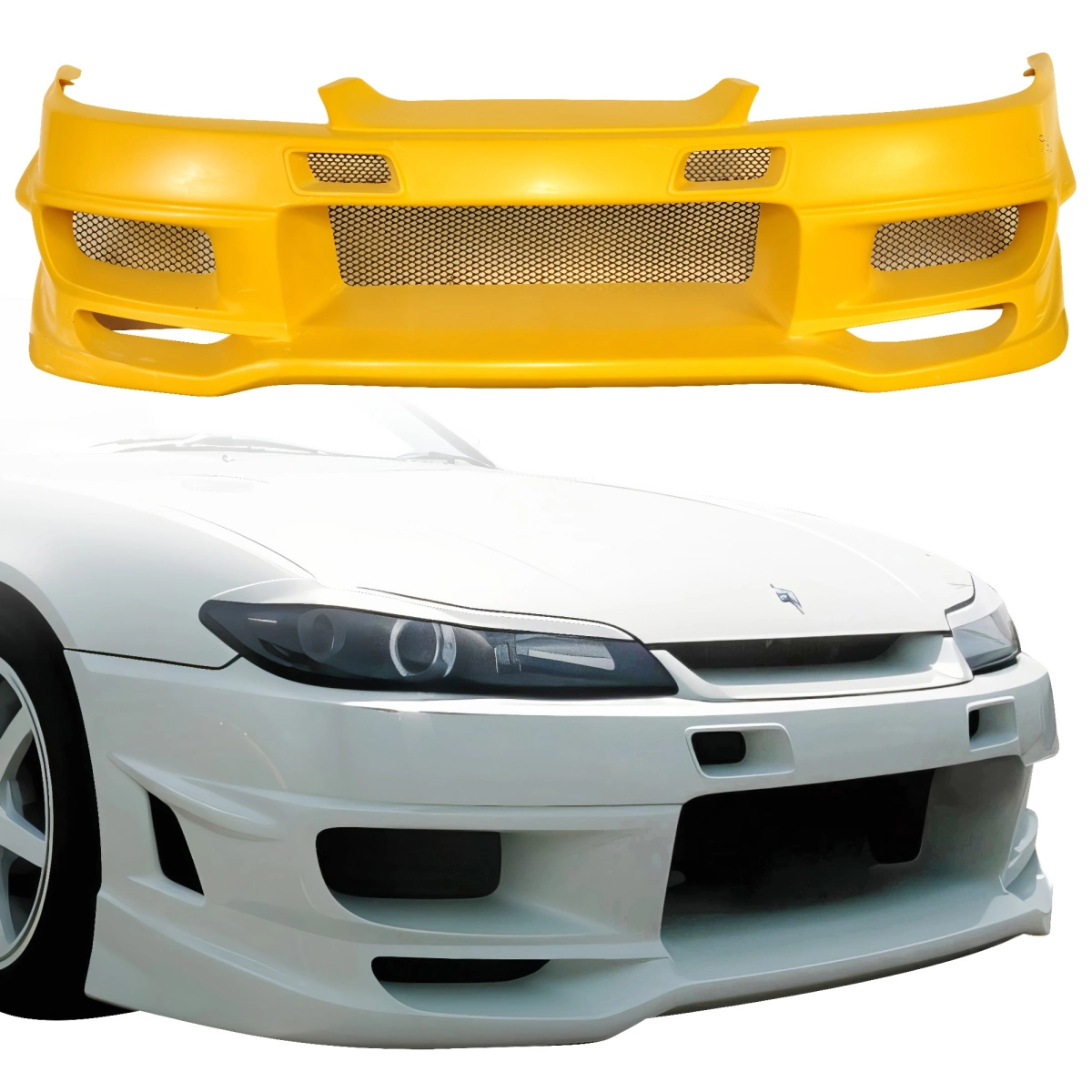 Modify your Nissan Silvia 1999 with our Exterior/Front Bumpers - 1