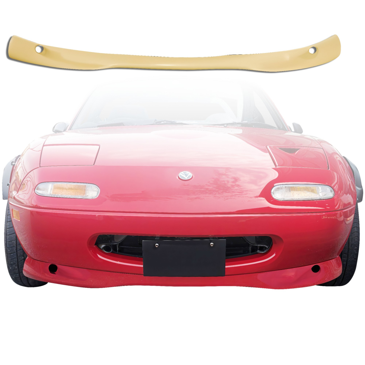 Modify your Mazda Miata 1990 with our Exterior/Front Lips - 