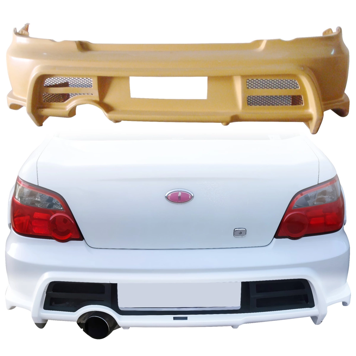 Modify your Subaru Impreza 2004 with our Exterior/Rear Bumpers - 1