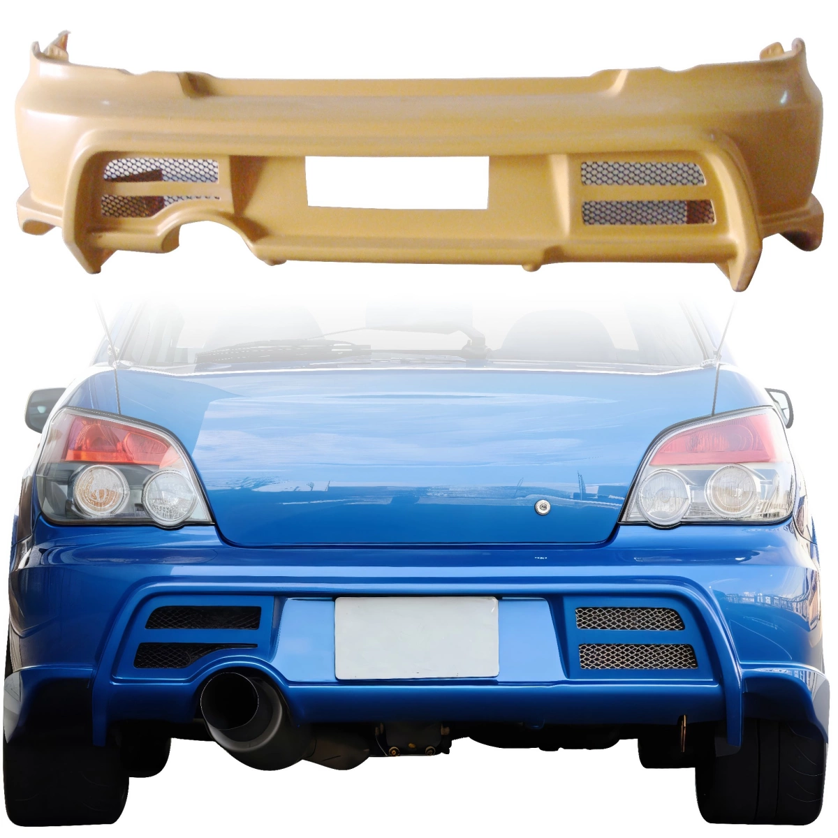 Modify your Subaru Impreza 2004 with our Exterior/Rear Bumpers - 5