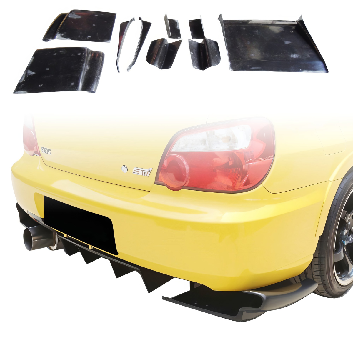 Modify your Subaru Impreza 2002 with our Exterior/Diffusers -