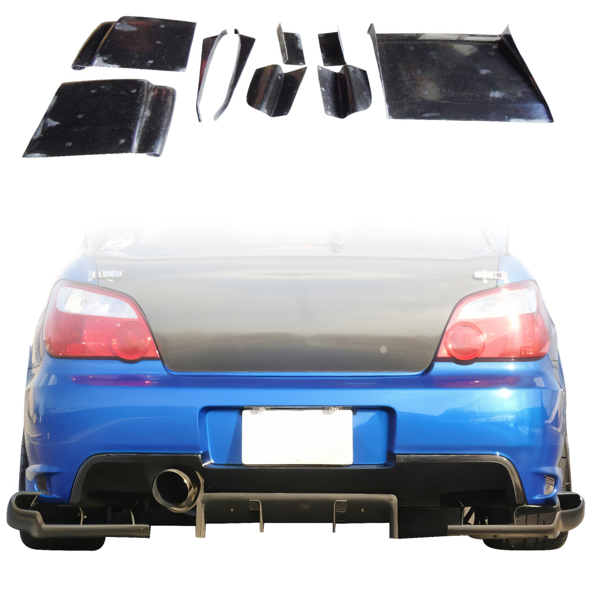 Modify your Subaru Impreza 2002 with our Exterior/Diffusers -