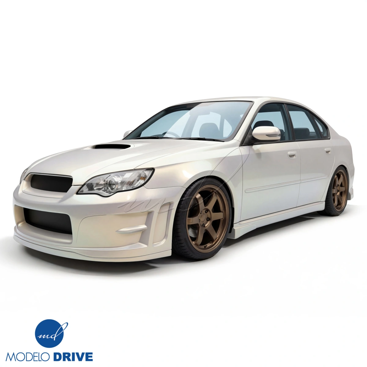 Modify your Subaru Legacy 2008 with our Exterior/Front Bumpers - 8