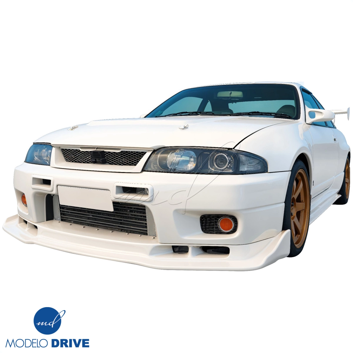 Modify your Nissan Skyline (R33) GTR 1995 with our Exterior/Front Lips - 2