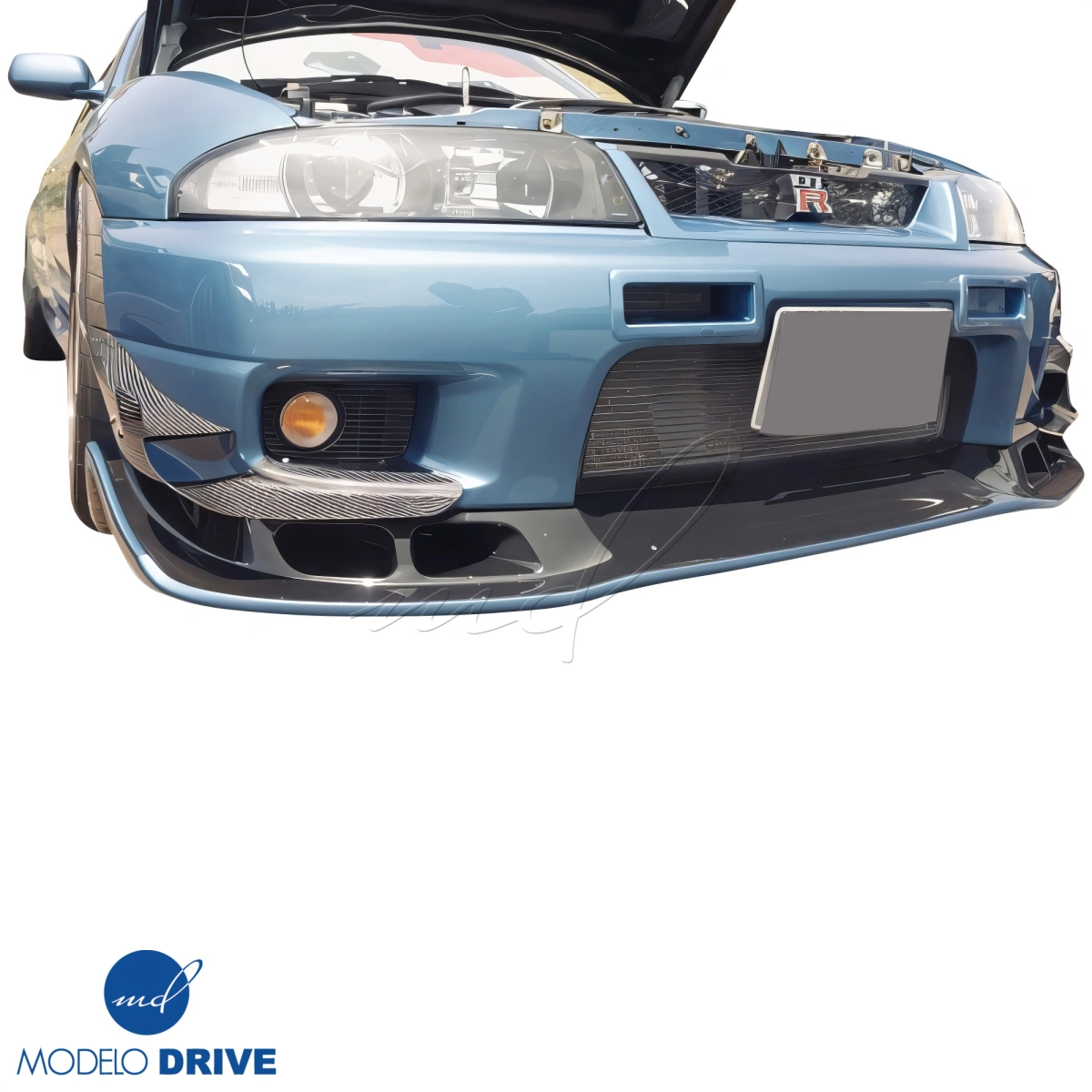 Modify your Nissan Skyline (R33) GTR 1995 with our Exterior/Front Lips - 14