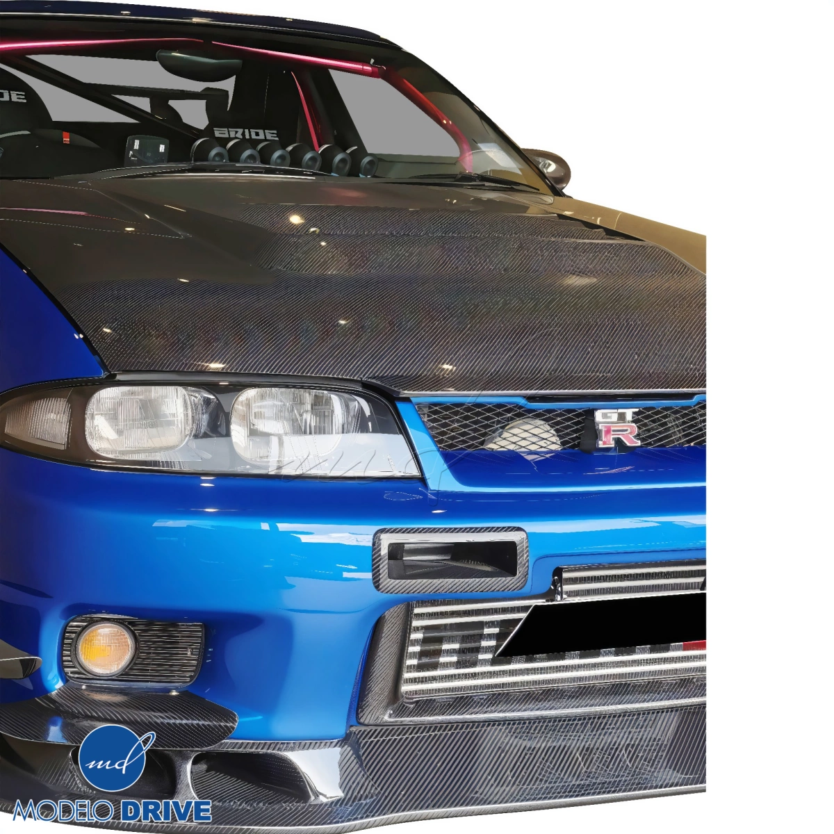 Modify your Nissan Skyline (R33) GTR 1995 with our Exterior/Front Lips - 5