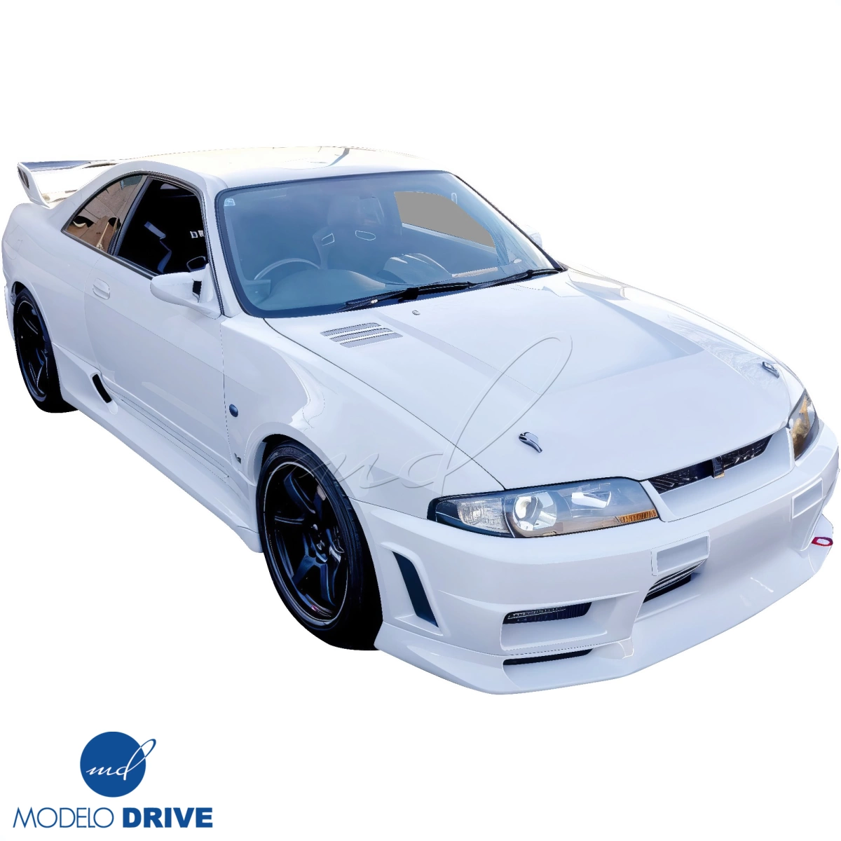 Modify your Nissan Skyline (R33) GTR 1995 with our Exterior/Hoods - 6