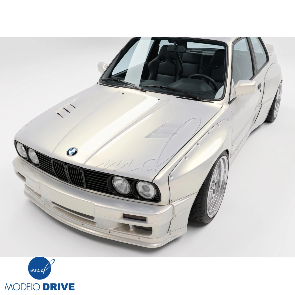 Modify your BMW 3-Series 1984 with our Exterior/Hoods - 6