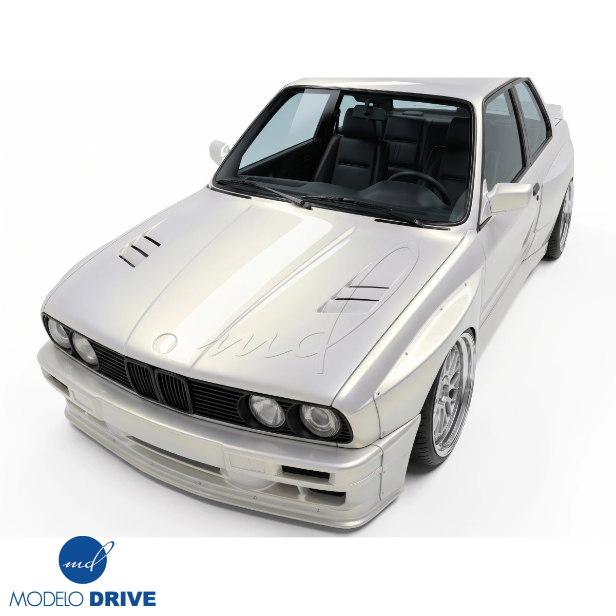 Modify your BMW 3-Series 1984 with our Exterior/Hoods - 9