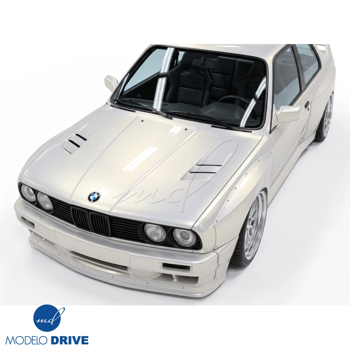 Modify your BMW 3-Series 1984 with our Exterior/Hoods - 11