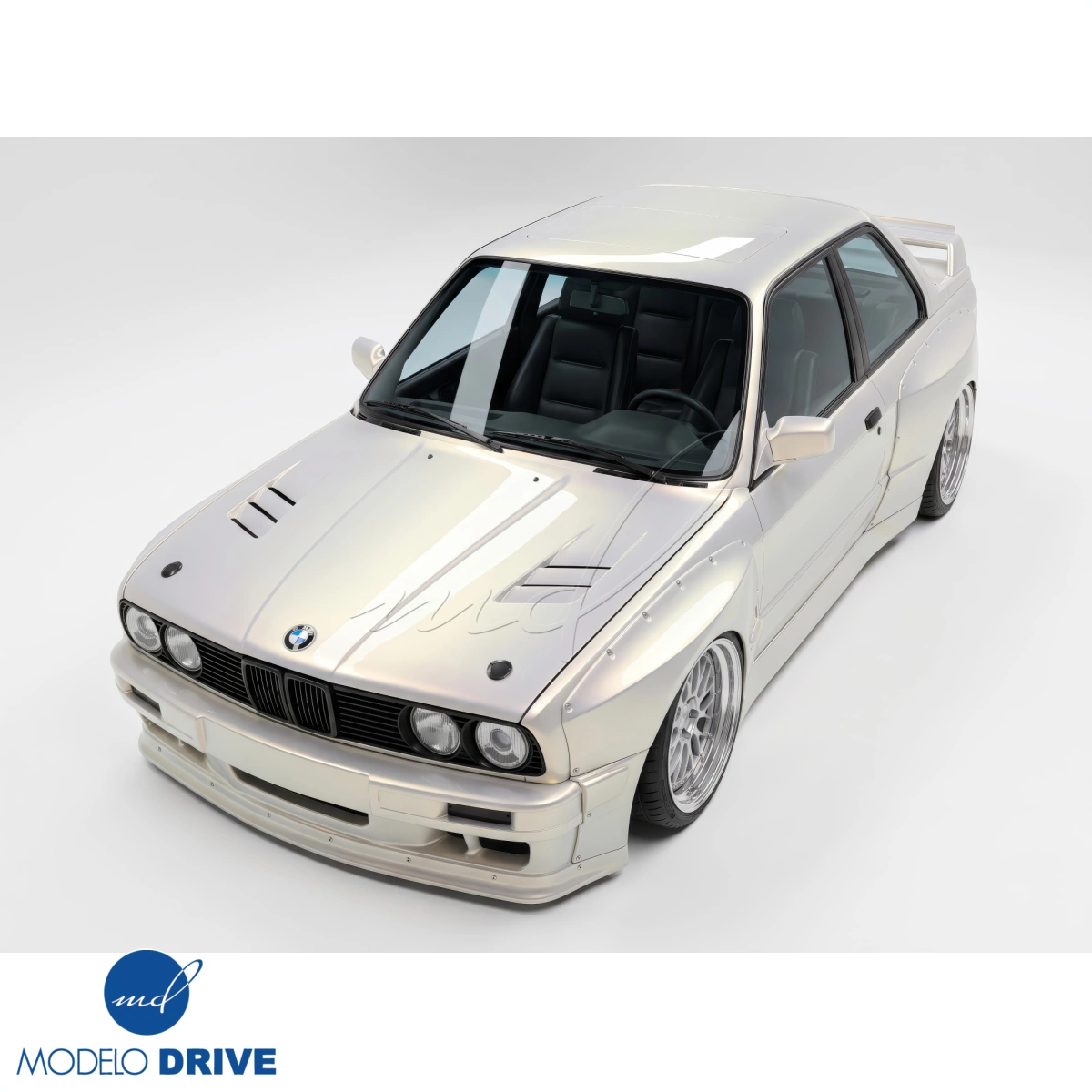 Modify your BMW 3-Series 1984 with our Exterior/Hoods - 12