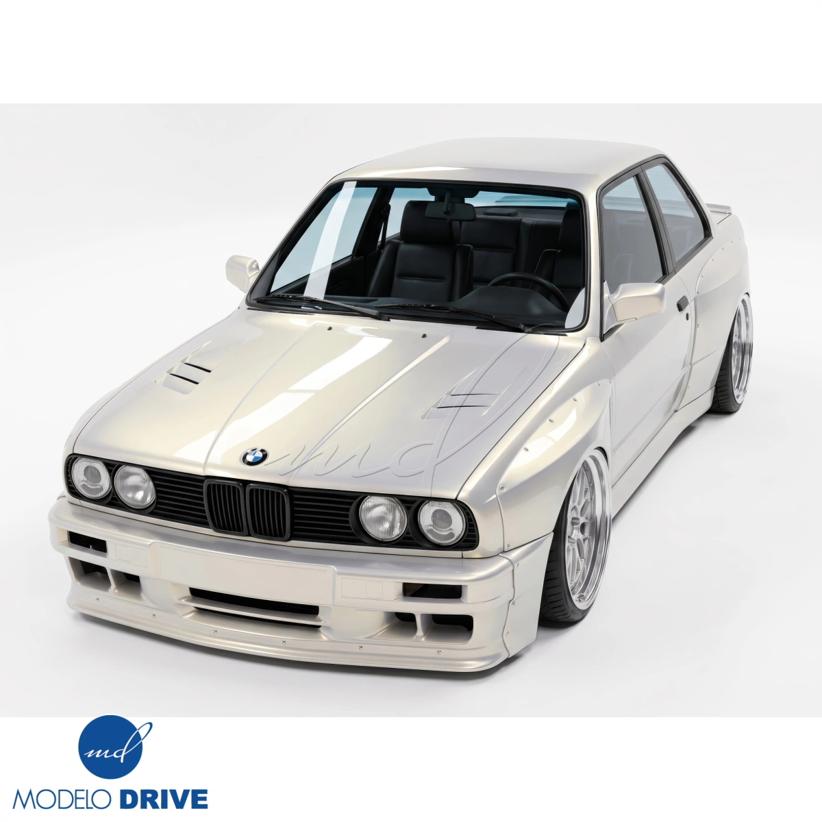 Modify your BMW 3-Series 1984 with our Exterior/Hoods - 15