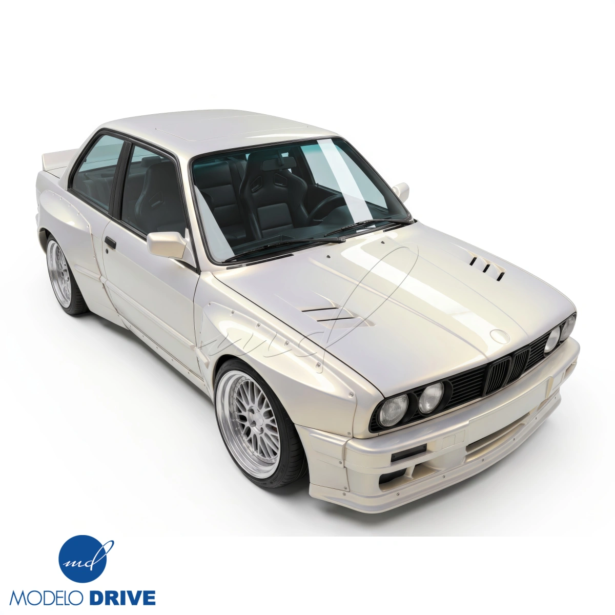 Modify your BMW 3-Series 1984 with our Exterior/Hoods - 16