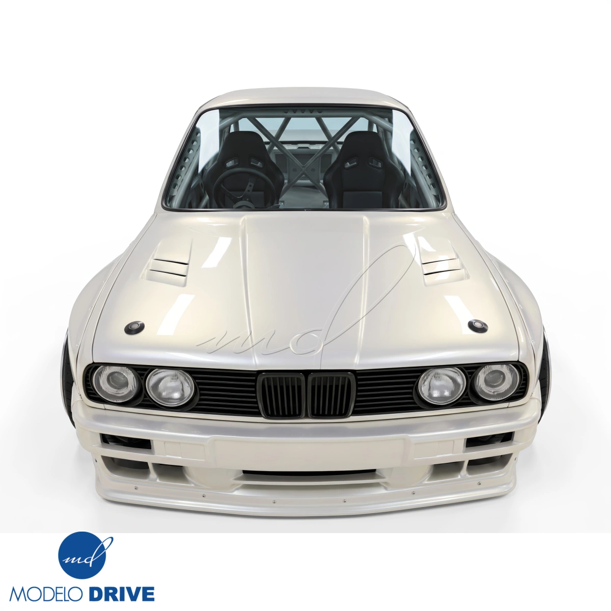 Modify your BMW 3-Series 1984 with our Exterior/Hoods - 17