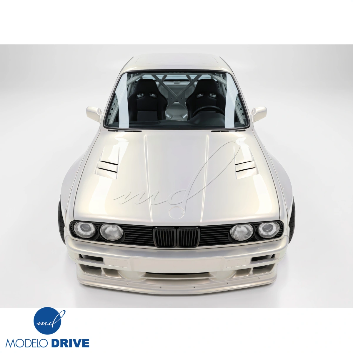 Modify your BMW 3-Series 1984 with our Exterior/Hoods - 18