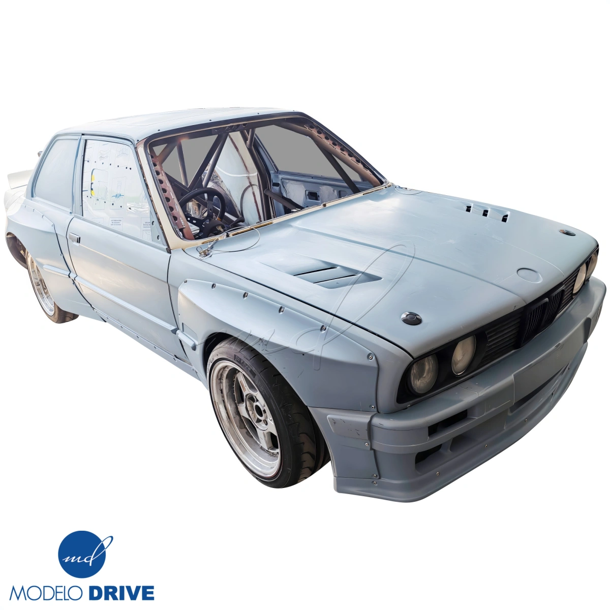 Modify your BMW 3-Series 1984 with our Exterior/Hoods - 35