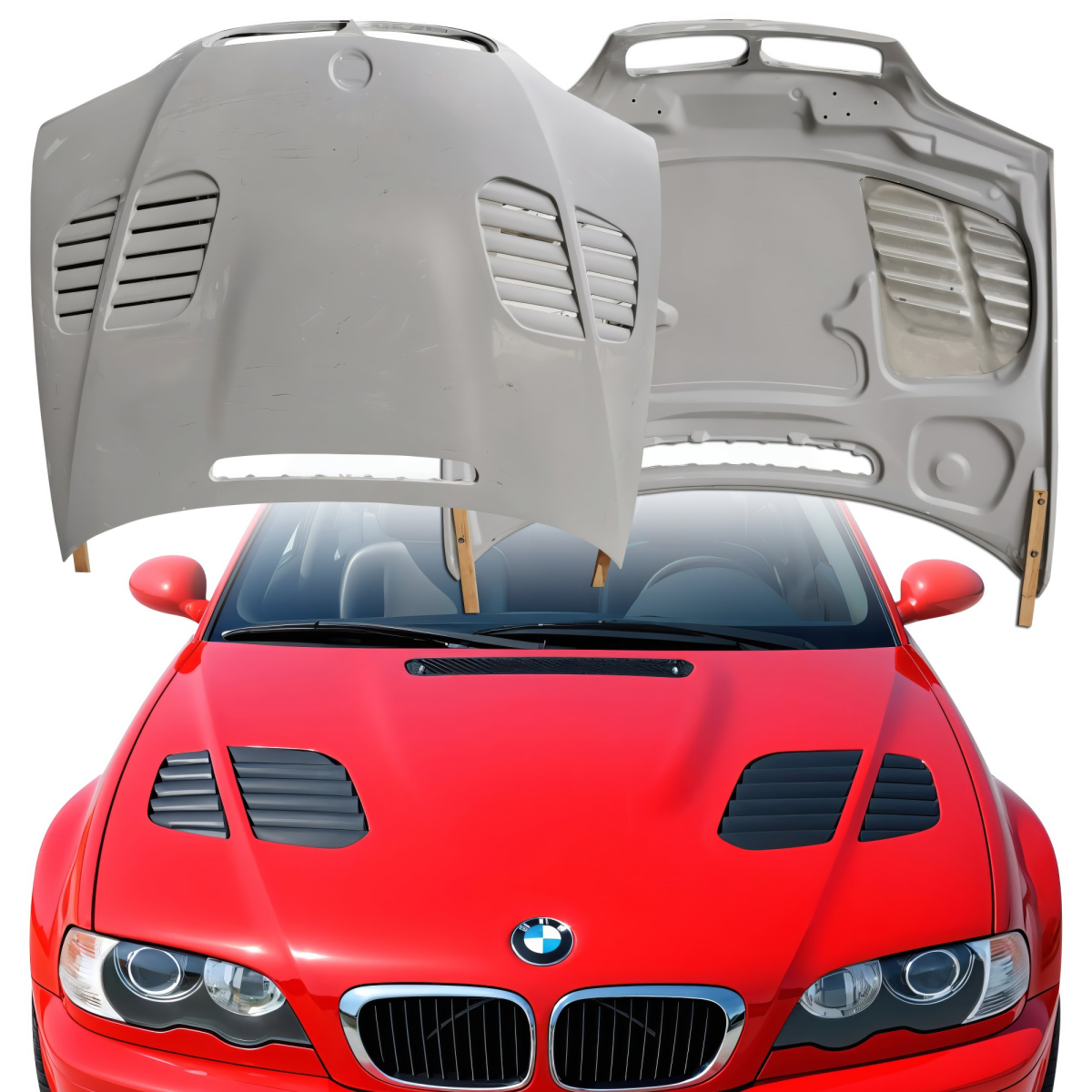 Modify your BMW 3-Series 2001 with our Exterior/Hoods - 