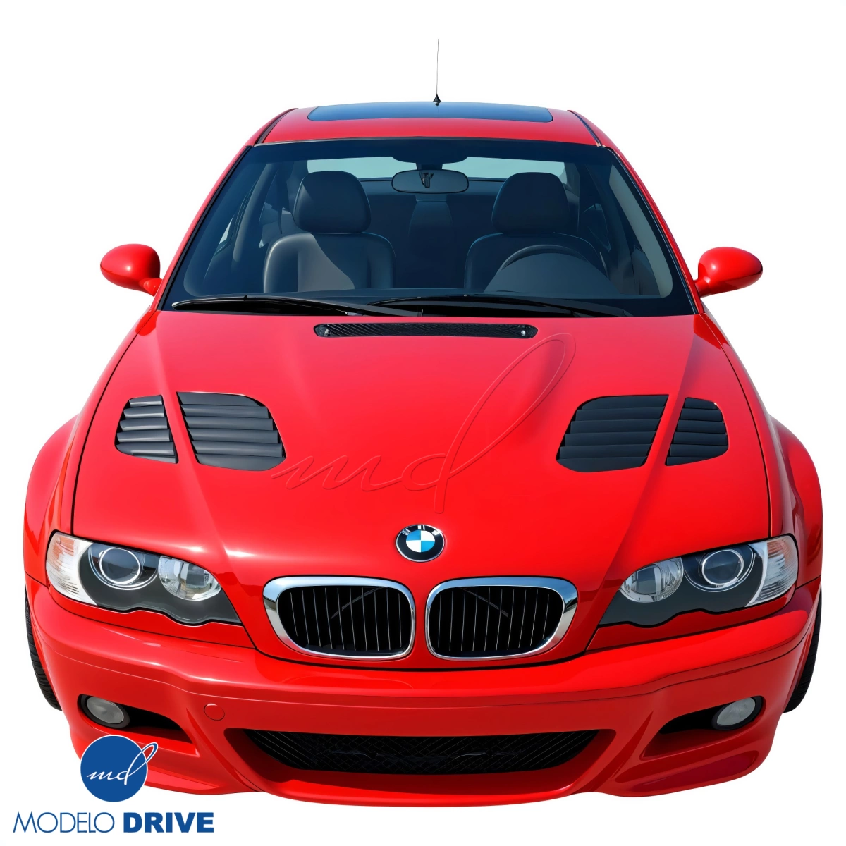 Modify your BMW 3-Series 2001 with our Exterior/Hoods - 8