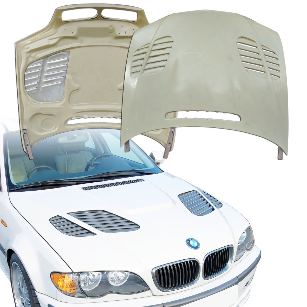 Modify your BMW 3-Series 2001 with our Exterior/Hoods -