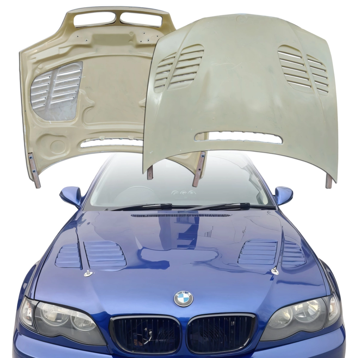 Modify your BMW 3-Series 2001 with our Exterior/Hoods - 9