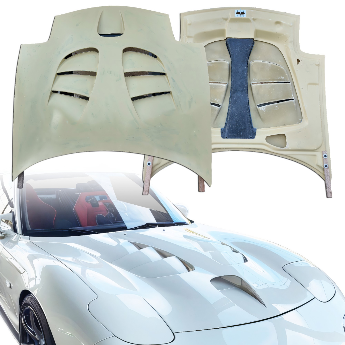 Modify your Mazda RX-7 1993 with our Exterior/Hoods - 